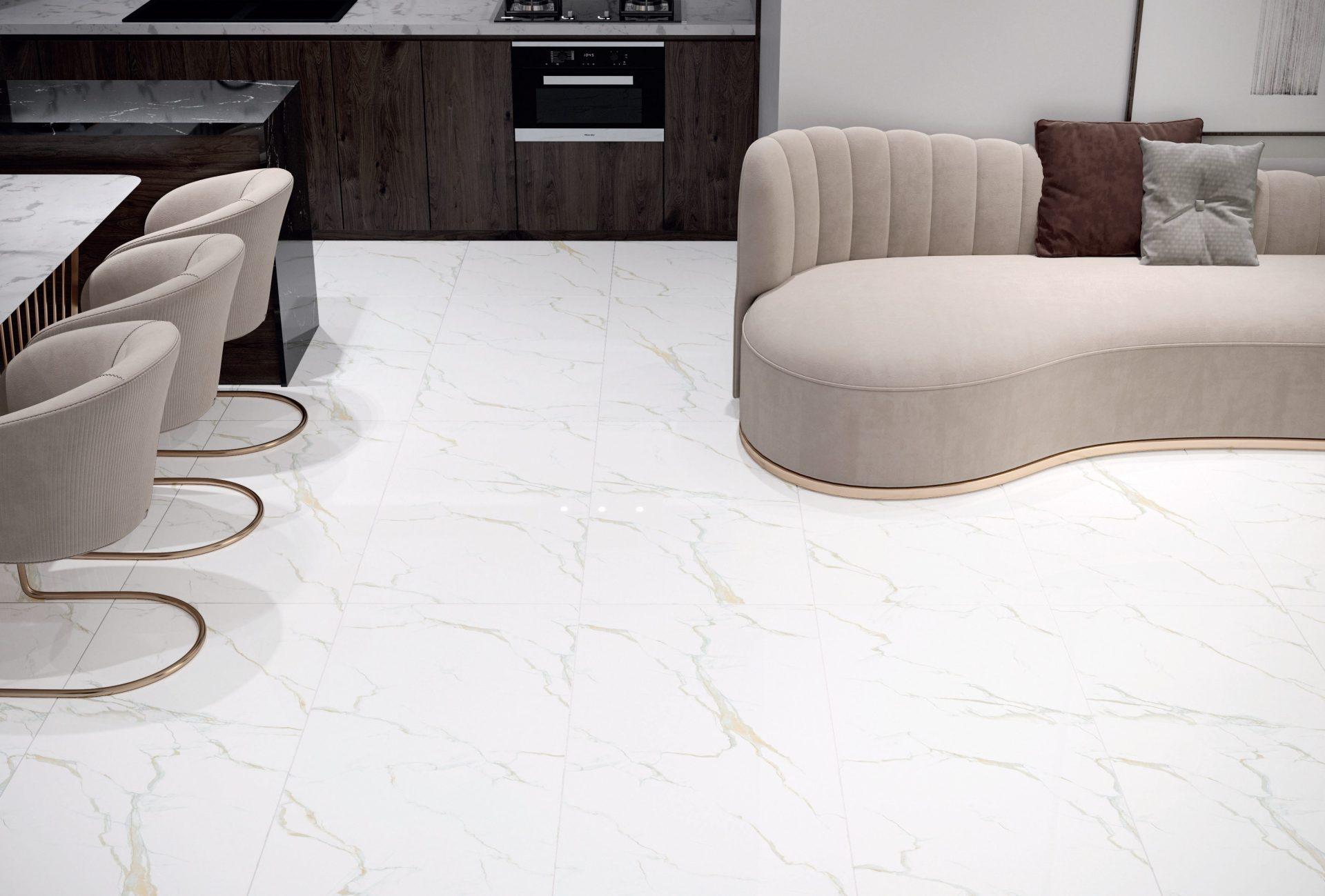 Calacatta Gold 60x120 Rectified Full Lappato Porcelain Ceramic