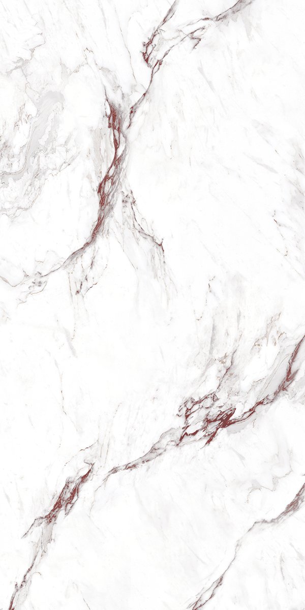 Saturio Roso Elegance Serisi 60x120 Full Lappato Mermer Görünümlü Porselen - 2
