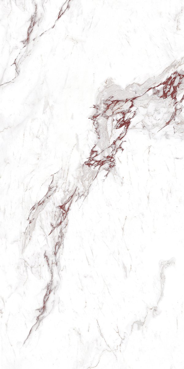 Saturio Roso Elegance Serisi 60x120 Full Lappato Mermer Görünümlü Porselen - 4