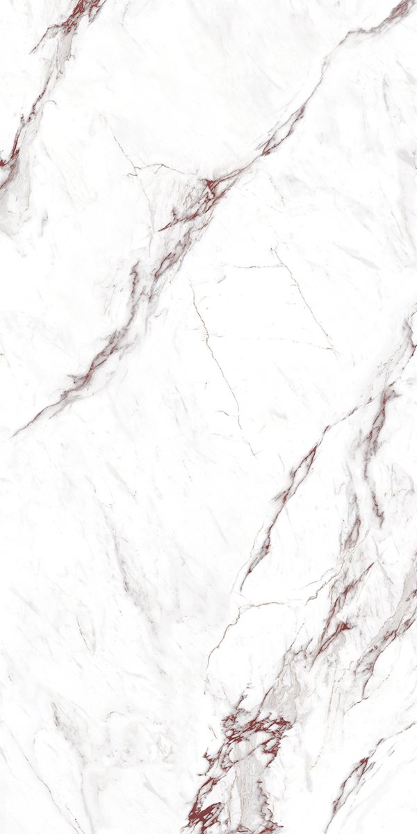 Saturio Roso Elegance Serisi 60x120 Full Lappato Mermer Görünümlü Porselen - 5