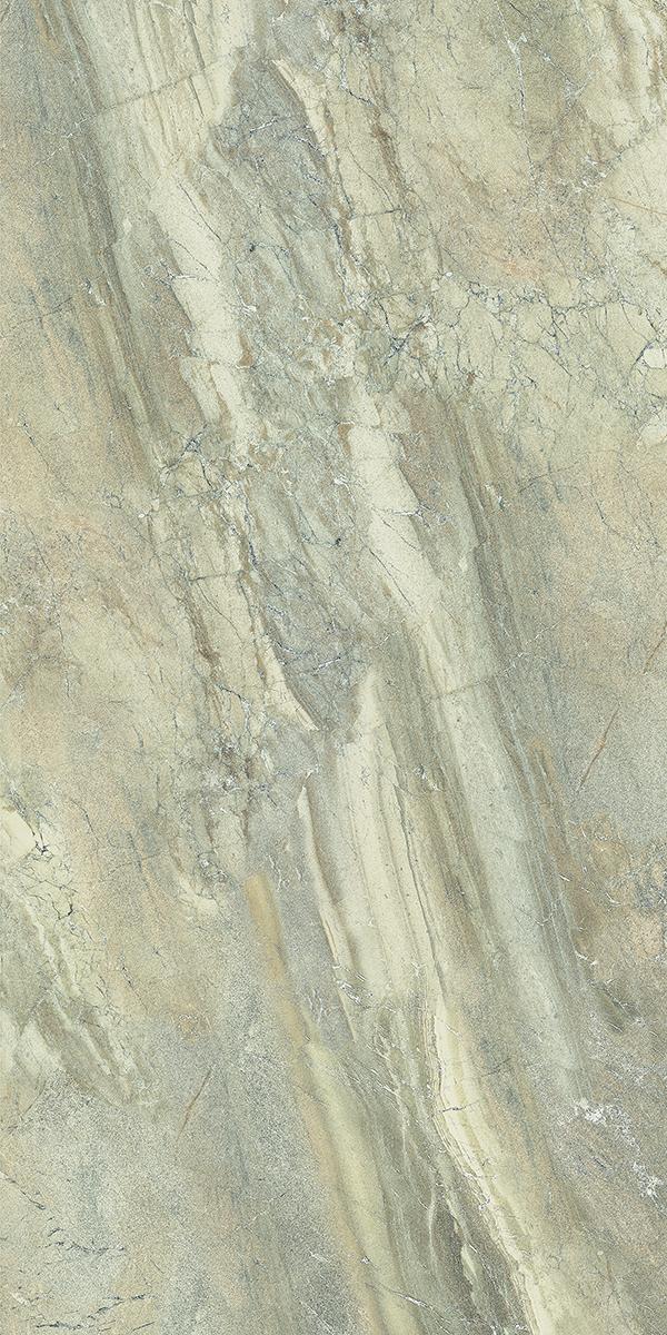 Azulejo de Porcelanato Retificado com Efeito de Mármore Thunder Beige 60x120 - 4