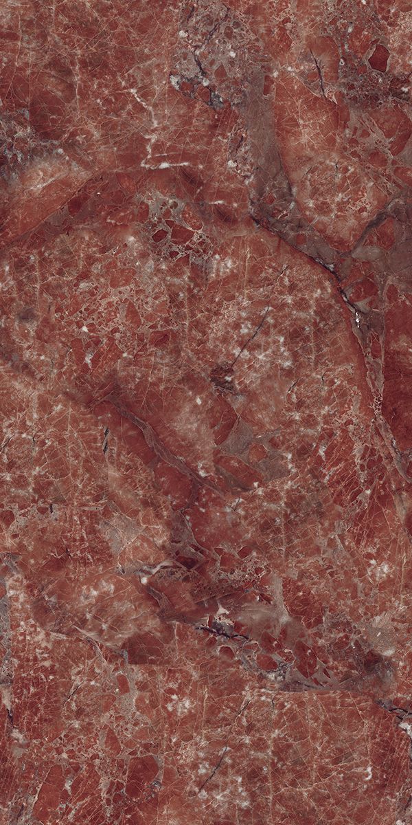 Web Rosso Elegance Series 60x120 Full Lappato Red Marble Look Porcelain - 2