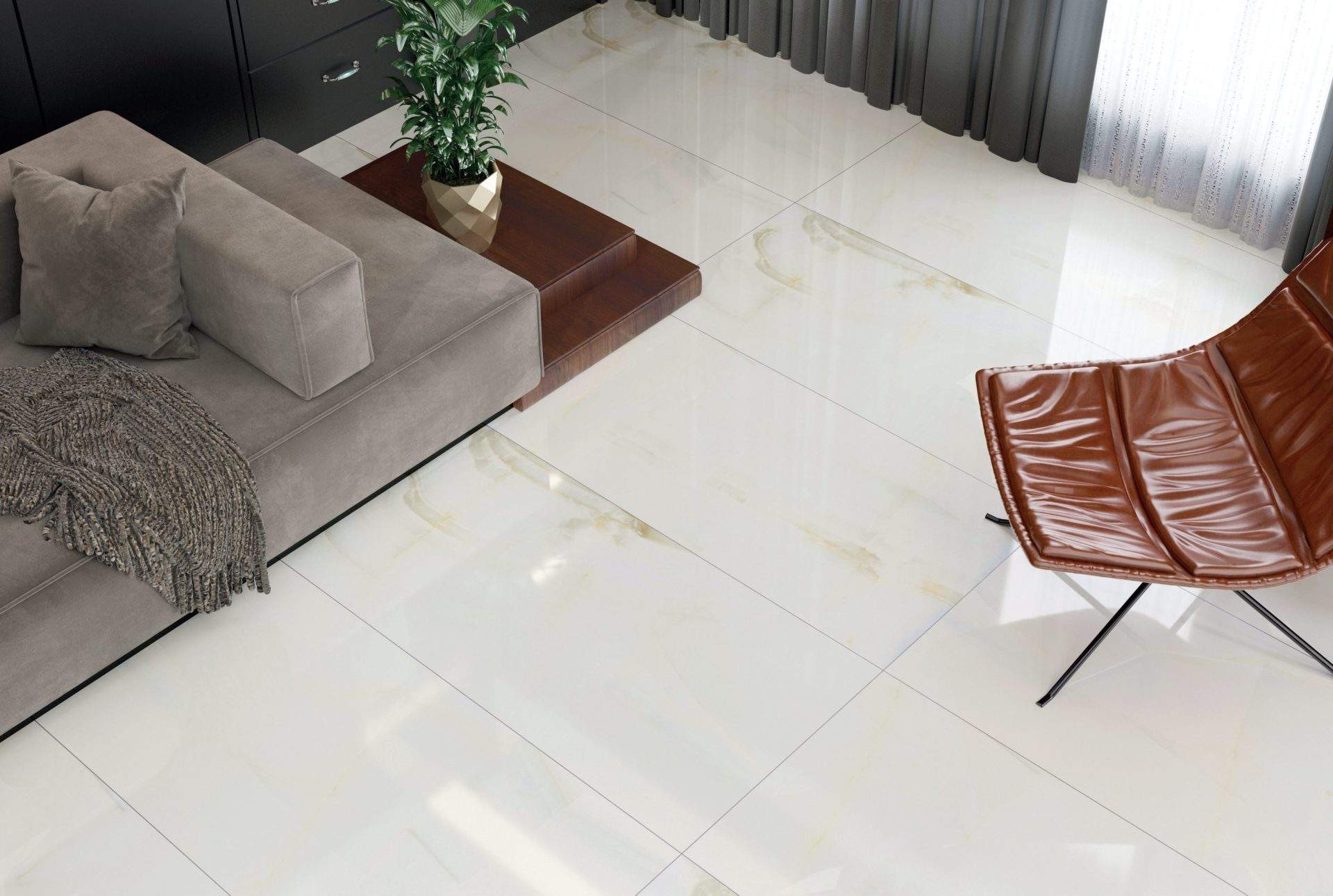 Керамогранит Olympic Onyx 60x120 Full Lappato ректифицированный