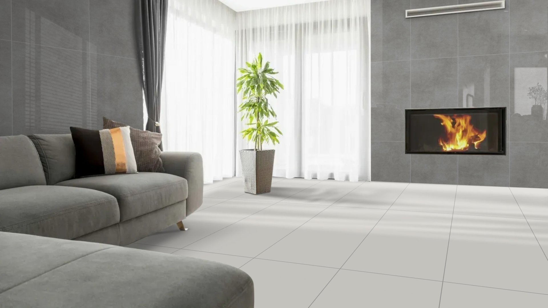 Velvet Light Taupe 60x120 Mat Rektifiyeli Porselen Seramik