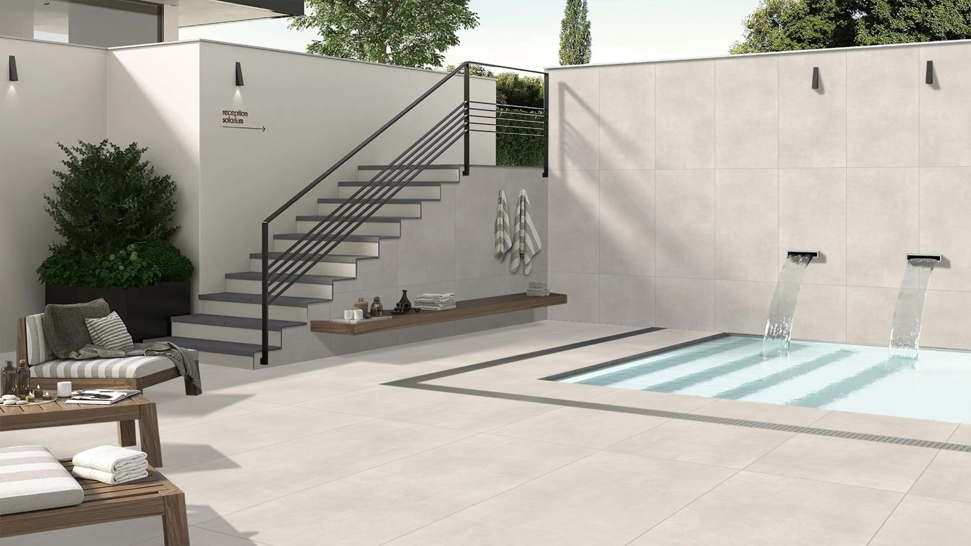 Cemento Bone 20mm Ekstra Dayanıklı Porselen Seramik (60x60 / 60x120 cm)