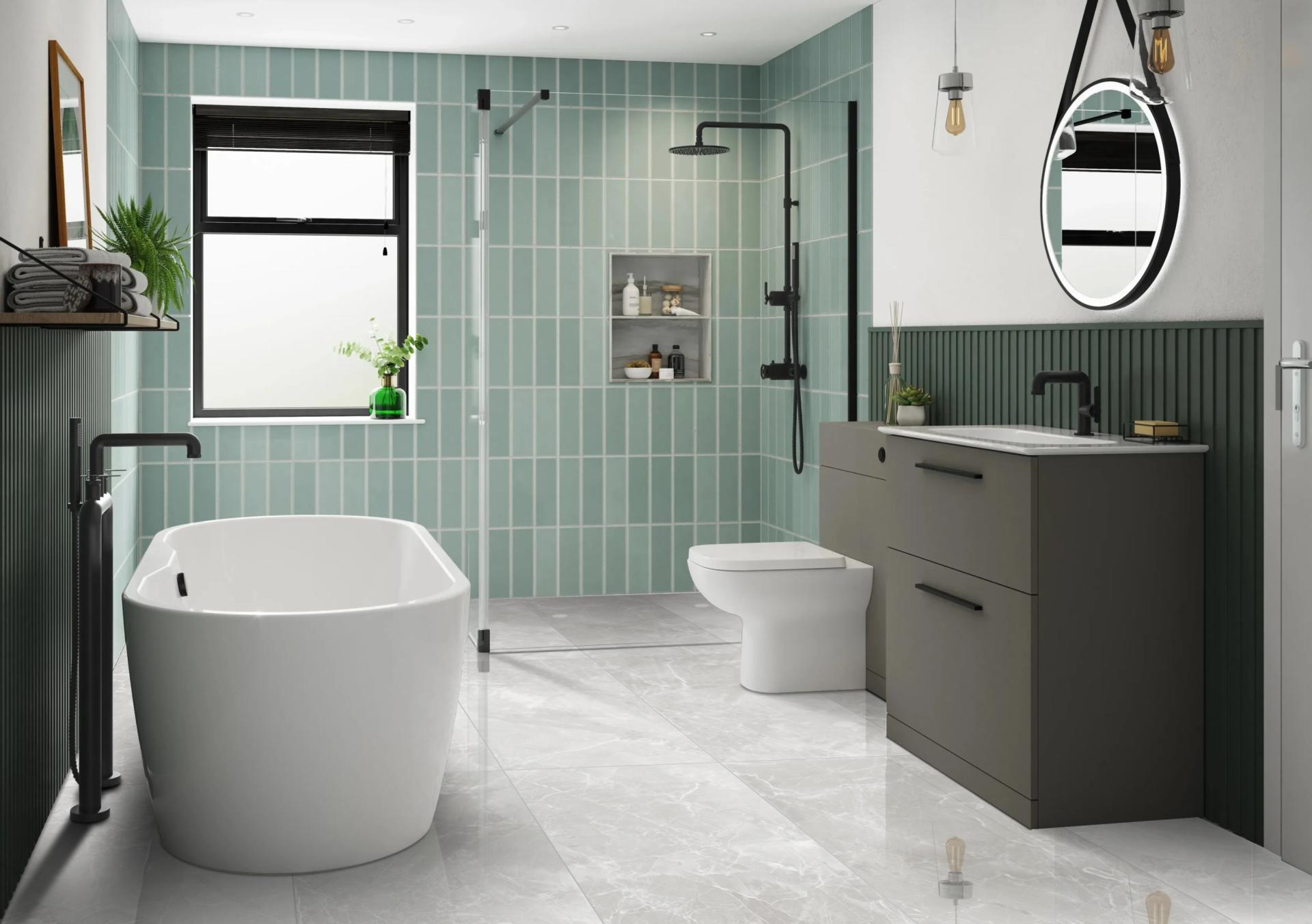 Grigio White Marble Series 60x120 Rektifiyeli Full Lappato Porselen Seramik